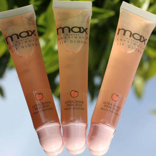 Max Peach lipgloss - Fatima Cosmeticss